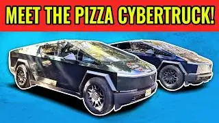 Пицца Tesla Cybertruck: тонкая, хрустящая и полностью электрическая