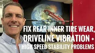 TESLA Model X & S Rear Tire Wear + Front Driveline Vibration + High Speed Stability MASTER CLASS  4K