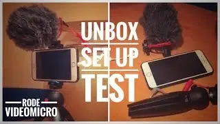Rode videomicro | Unbox, Set up and Test Iphone 7plus