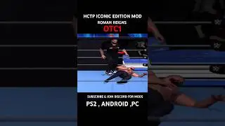 WWE HCTP mod Roman Reigns OTC1 2k25| SmackDown Here Comes the pain mods #wwe #wwemods