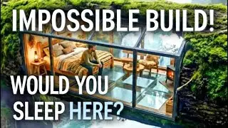 I Built an Impossible Glass Cabin Inside a 1,000-Year-Old Tree!