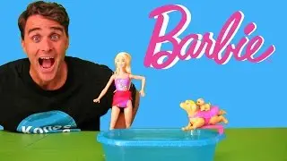 Barbie&rsquo;s Swimming Puppy Pool ! || Toy Review || Konas2002