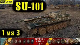 World of Tanks SU-101 Replay - 8 Kills 8.1K DMG(Patch 1.6.1)