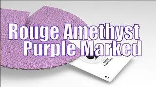 Deck Review - Rouge Amethyst Purple Marked Playing Cards