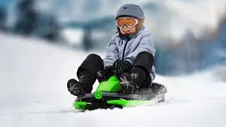 Gizmo Riders | Steerable Sledge with Brake