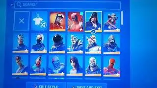 B1AZ3 Widders fortnite locker!!!
