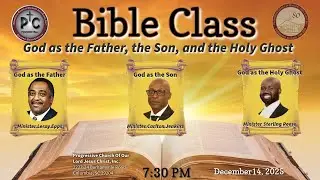 God as the Father, the Son, and the Holy Ghost