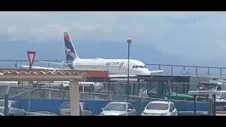 @3&times;gol azul layam decolsndo 2&times;gol bi motor helecoptero latam aproximando pra pouso latam pousando