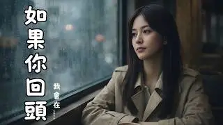 《如果你回頭》~紅酥手不再為我停留，那杯黃藤酒敬給年少時候~ #2026新曲 #華語流行歌曲 #music #流行音乐 #热门歌曲
