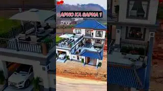 my dream home kaise banaen #house #shortsfeed #modelvillage