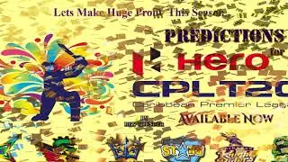 3rd Match Trinbago Knight Riders vs Jamaica Tallawahs at Trinidad 10Aug18 Prediction