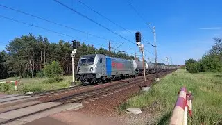 5 170 146-2 KolTrans ze składem cystern GATX przemierza kolejne kilometry lk.201 4K