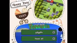 Round 3 game battles Terraria vs Crossy roads