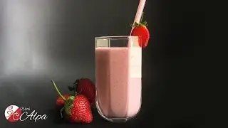Homemade McDonald's Strawberry Milkshake - CopyCat Recipe ;)