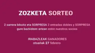 Behotsik - Zozketa | Sorteo MUSIKA - M&Uacute;SICA 2016