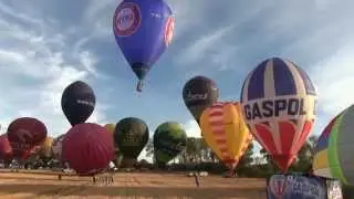 XV Międzynarodowe Włocławskie Zawody Balonowe 2015  - pierwszy start!