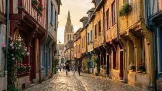 Maisons &agrave; colombage de Troyes ; reportage  instructif !