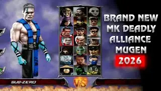 Mortal Kombat Deadly Alliance MUGEN 2026 &ndash; Геймплей за Саб-Зеро