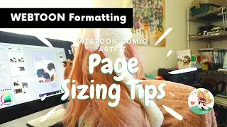 How I Make a Vertical Scrolling Webtoon || Webtoon Formatting Tutorial