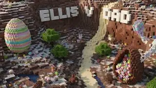 Ellis Vs Dad in the Minecraft Overworld Easter Egg Hunt