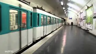 RATP MF67 Metro Ligne 9 d&eacute;part &agrave; Bonne Nouvelle