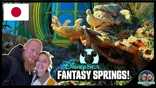 DISNEY FANTASY SPRINGS at Tokyo DISNEYSEA | December Christmas in Japan winter 2024/25 VLOG