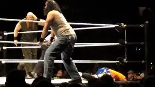 The Big Show / Uso's vs. The Wyatt Family WWE Boston Live Event 09/14/14