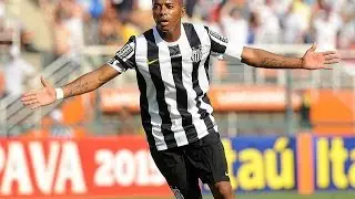 Robinho O Monstro - dribles e gols 2014-15 Santos FC