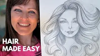 Hair Is Easier Than You Think ✏️ How to Draw Hair Step-by-Step
