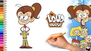 How to Draw Luan Loud | The Loud House