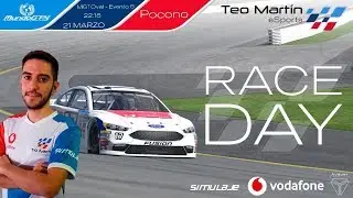 Teo Mart&iacute;n eSports | MGTOval | Carrera 6 | Pocono Raceway