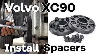 How to Install BONOSS 5x108 Wheel Spacers on Volvo XC90 2022?