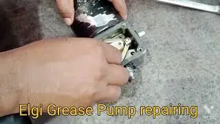 Elgi Grease Air PUMP,Short Video elgi Grease Pump