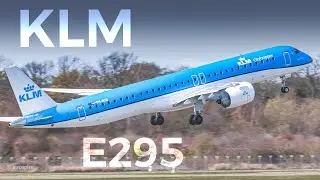 KLM E295 (BRAND NEW) Departure | Hamburg Airport