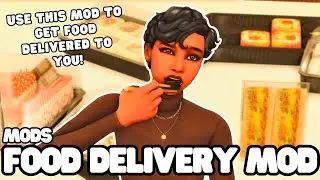 Uber Eats Delivery? (20 New Meals)🥗🥡| The Sims 4