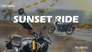 Unexpected Sunset Ride | Rain, Fog & Off-Road Adventure Experience
