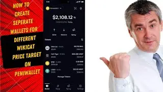 HOW TO CREATE SEPERATE WALLETS FOR DIFFERENT WIKICAT PRICE TARGET ON PENIWALLET