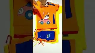 cute kids top & shirt set/Boys cute indoor wear/ Colorful top & short for kids.