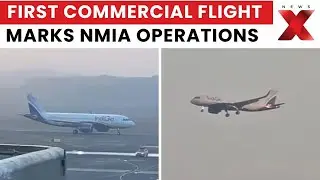 Navi Mumbai International Airport Commences Airside Operations With First Flight | NewsX