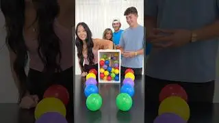 Grab the Color, Pop the Balloon Battle! Girls vs Boys