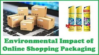 Environmental Impact of Online Shopping Packaging