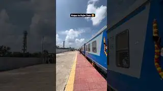 Raipur to Rajim Train #shortsfeed
