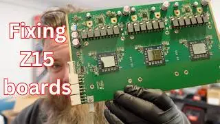 Как починить полностью неработающую ASIC-панель Z15