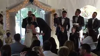 DJ Hustle DJ ing Wedding Reception Southern California Celebrity DJ