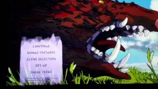 Princess Mononoke BD Defective Menu