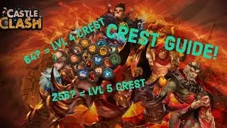 Castle Clash Crest Guide