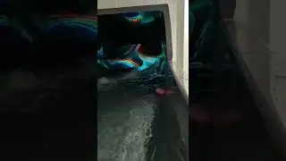 Pingvinen Amazing Water Slide🌊😱☺️ #shorts #waterfall #waterslide #varberg #pingvinen #satisfying