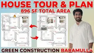 Low Budget Best House Designs 2026 | 896SF Home Plans for Small Families Part 2