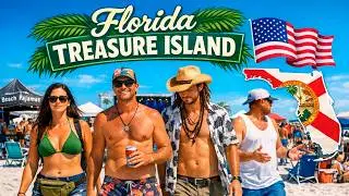 Treasure Island Florida Beach Walk 🌴☀️ | Real People, Real Vibes