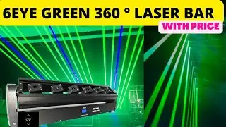 SBL 6 EYE GREEN LASER BAR led LASER Light price disco DJ Light price pixel light dj setup DJ LIGHTS